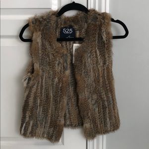 Rabbit Fur Vest - 525 America